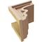 Ekena Millwork 8"W x 8"D x 8"H Wide Highland Rough Cedar Woodgrain TimberThane Corbel, Primed Tan CORUR08X08X08HLDRCPR - alternate 5